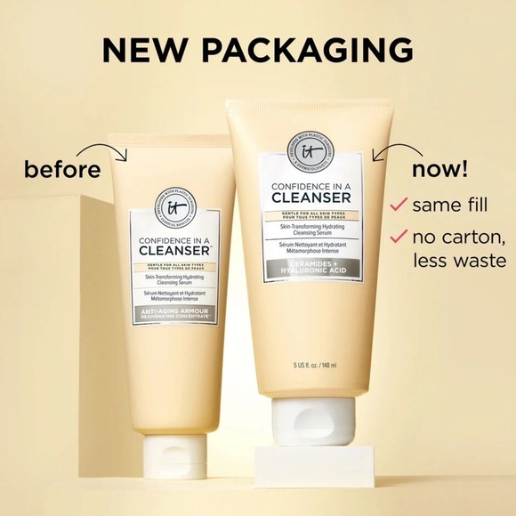 IT Cosmetics Confidence in a Cleanser Skin-Transforming Hydrating Cleansing Seru - Picture 11 of 14